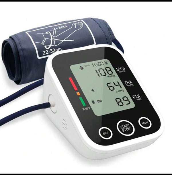 Electronic blood pressure monitor check your health.
